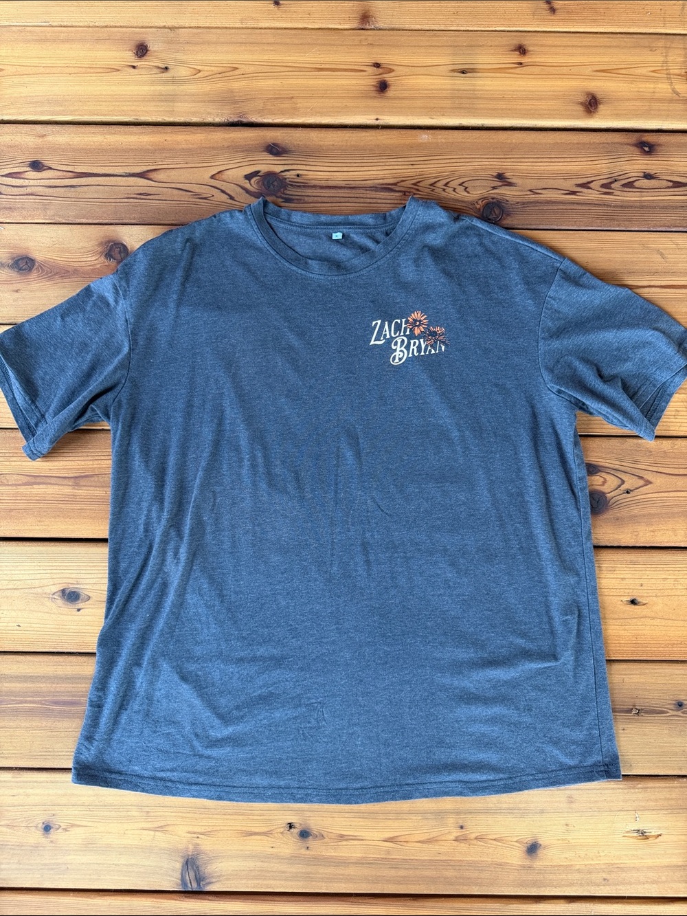 Zach Bryan T-Shirt Find Someone Who Grows Flowers in the Darkest Part of You